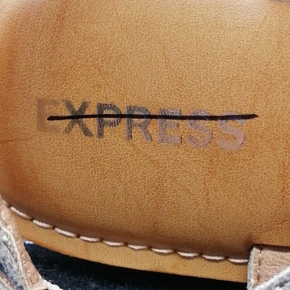 Express Womens Thong Sandal Silver‎ Beaded Ankle Strap w/Buckle Flat Heel Sz 7 M - Picture 9 of 10